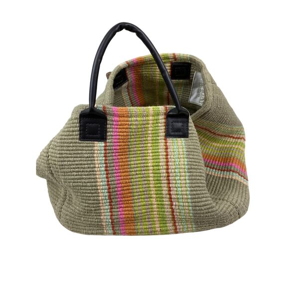 Striped Multicolor Tote Bag - Picture 3 of 8